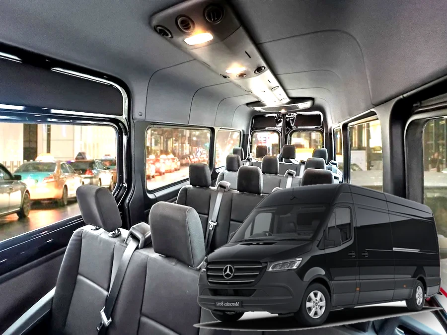 14 Passenger Shuttle Van title image