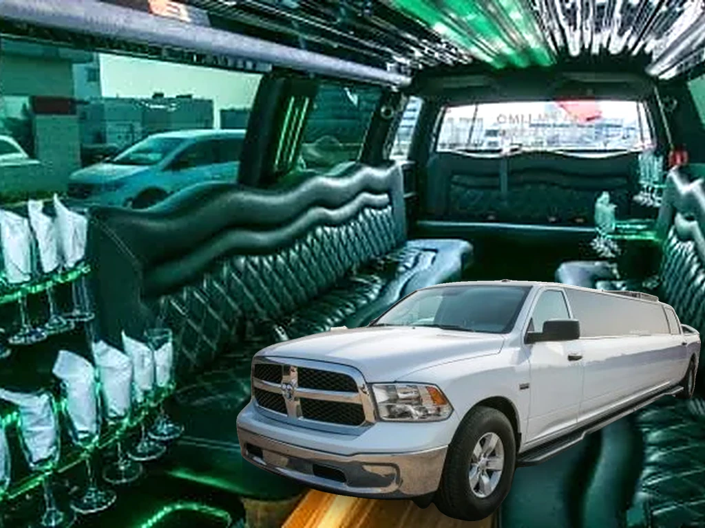 16 Seater Dodge Ram Limo title image